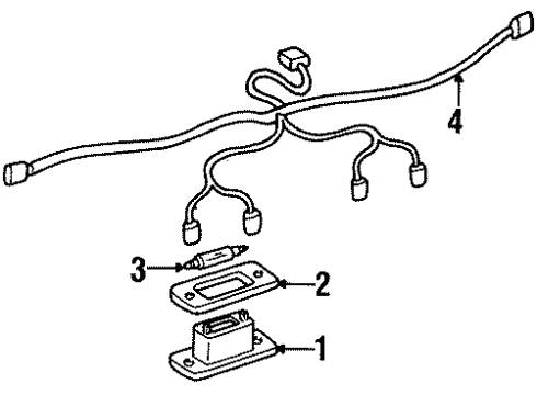 GM 90494115 Harness 90494115 GM Harness
