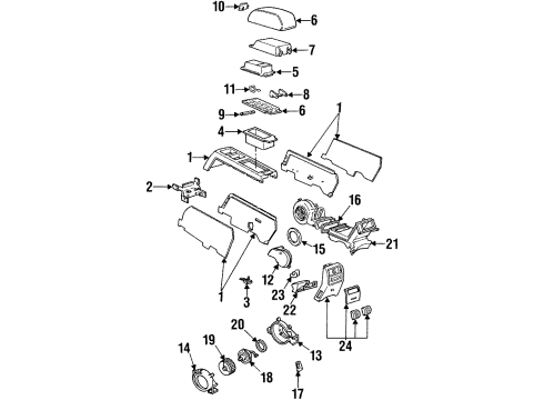 3524313 GM Air Duct