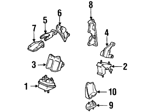 10281302 GM Rear Bracket