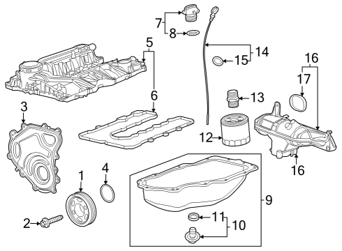 25205292 GM Body, Fuel Injection Air Meter