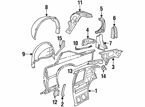 25670549 GM Striker Reinforcement