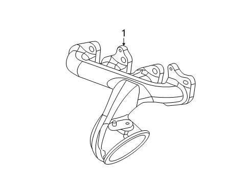 25204202 GM Manifold Gasket