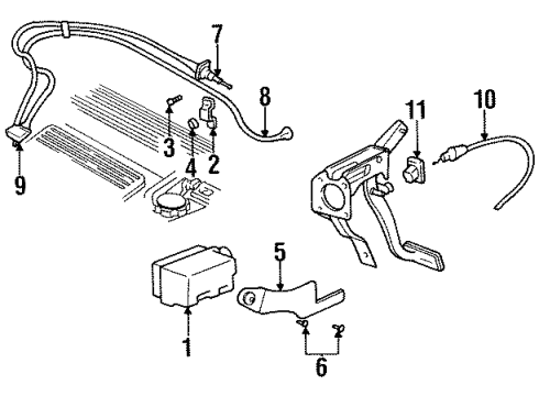 GM 22597553 Mount Plate 22597553 GM Mount Plate