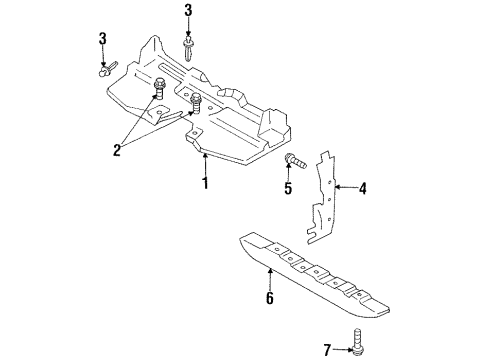 GM 10401870 Side Baffle 10401870 GM Side Baffle