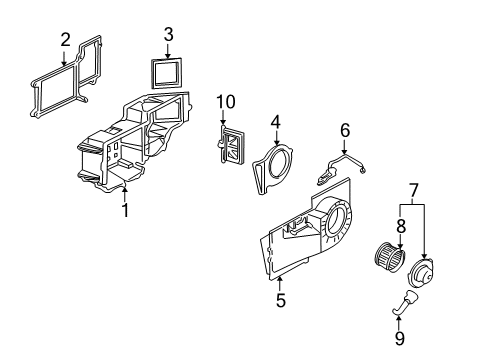GM 22890120 Blower Motor Resistor 22890120 GM Blower Motor Resistor