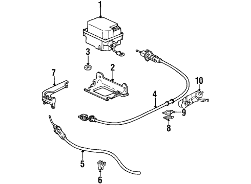 GM 25630074 Module Bracket 25630074 GM Module Bracket
