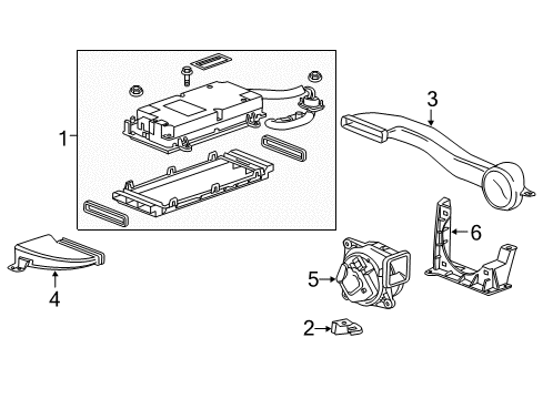 22997596 GM Control Module