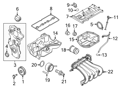 GM 19316213 Manifold Gasket 19316213 GM Manifold Gasket