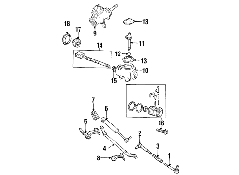 GM 7845597 Worm Gear 7845597 GM Worm Gear