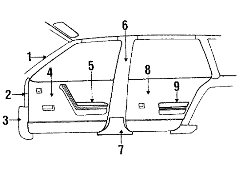 22565228 GM Headliner