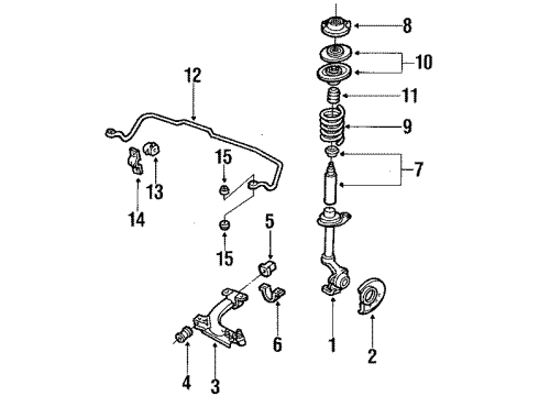 94342383 GM Stabilizer Bar Retainer