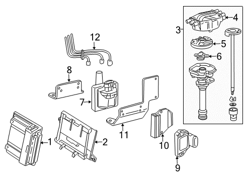 GM 19354416 Spark Plug 19354416 GM Spark Plug