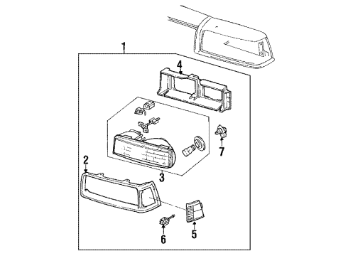 16513167 GM Mount Bracket, Driver Side