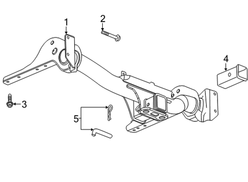 GM 85665474 Platform, Towing 85665474 GM Platform, Towing