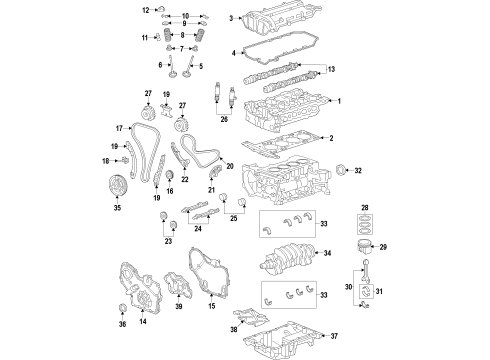 GM 12681433 Engine 12681433 GM Engine
