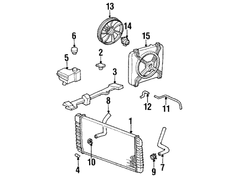 22115158 GM Fan Shroud
