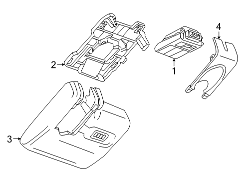 84149637 GM Camera, Rear Driver Side