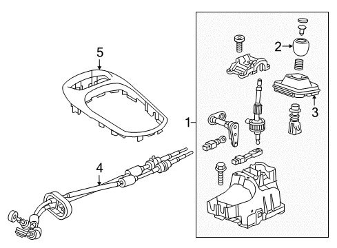GM 19355674 Transaxle 19355674 GM Transaxle