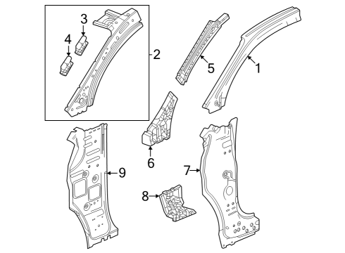 GM 85587798 Frame, Windshield Frame 85587798 GM Frame, Windshield Frame