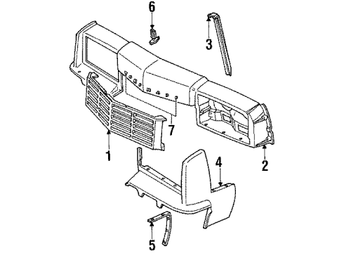 22519431 GM Grille