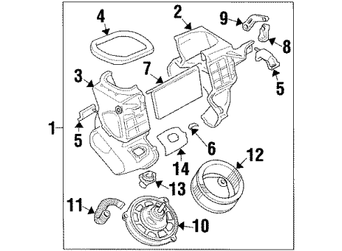 GM 91171471 Case 91171471 GM Case