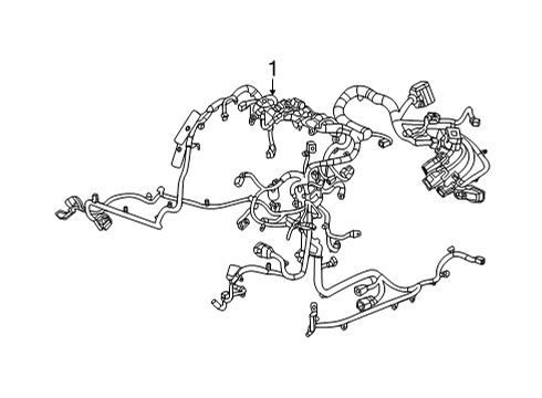 85034829 GM HARNESS ASM-ENG WRG