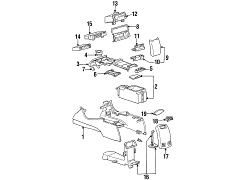 25621188 GM Cup Holder
