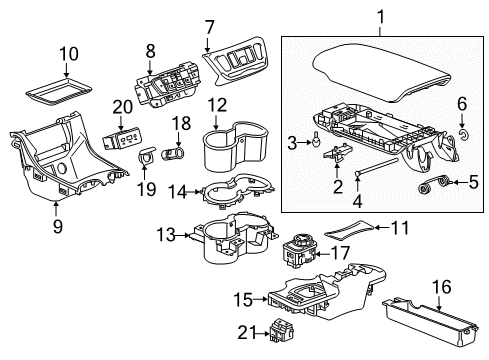 84605475 GM Shift Control Cable