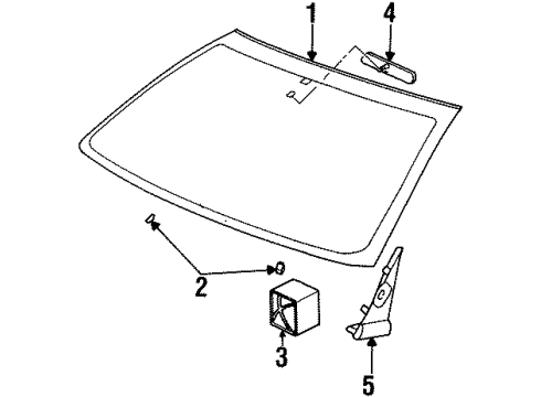 21171448 GM Windshield