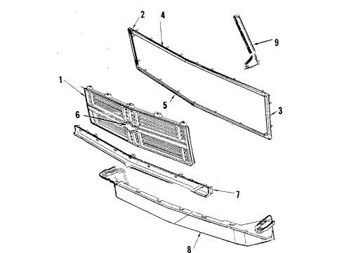 14043931 GM Molding