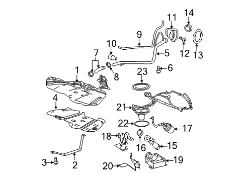 19131414 GM Pedal Travel Sensor
