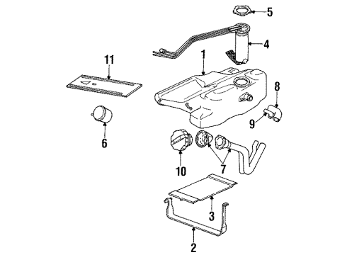 21007672 GM Filler Neck