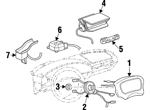16208019 GM Front Sensor