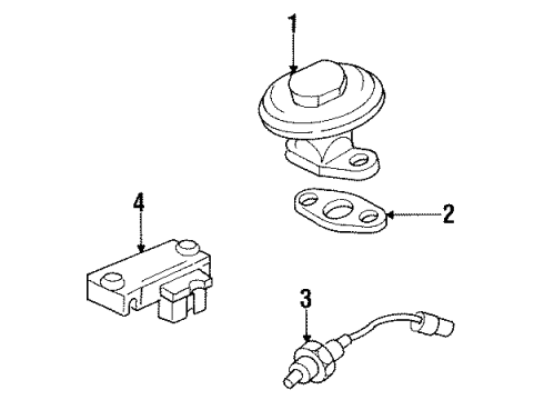 17083333 GM Throttle Position Sensor