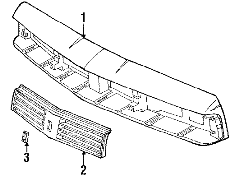 22531597 GM Grille