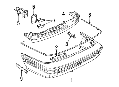25558950 GM Impact Bar