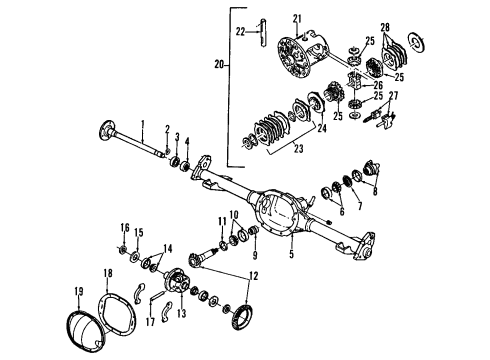 GM 9423148 Center Bearing 9423148 GM Center Bearing