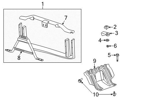 15152818 GM Skid Plate