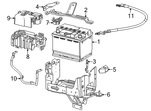 GM 26520374 CABLE ASM-BAT POS & NEG (300 V) 26520374 GM CABLE ASM-BAT POS & NEG (300 V)