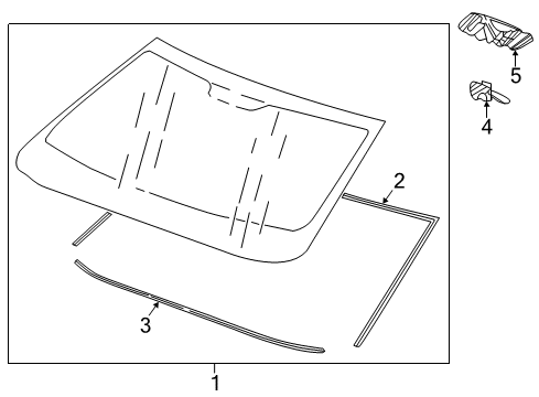 GM 84132889 Cover 84132889 GM Cover