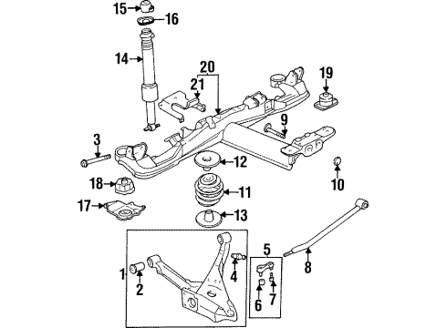 GM 25624376 Mount Bracket 25624376 GM Mount Bracket