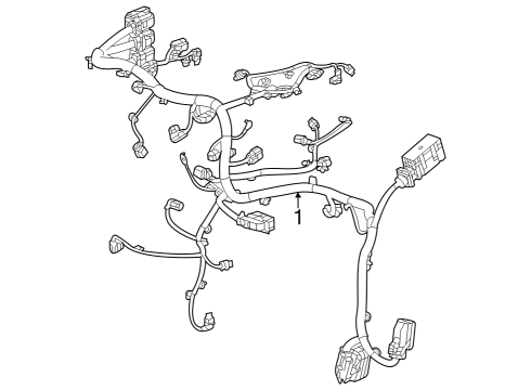 GM 42893215 Harness, Engine Wiring 42893215 GM Harness, Engine Wiring