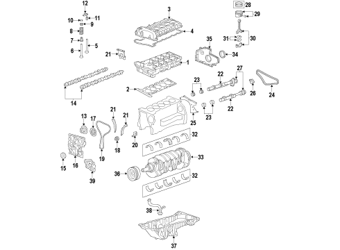 GM 12673566 Balance Shaft 12673566 GM Balance Shaft
