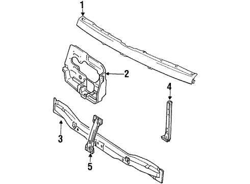 30016095 GM Side Panel, Passenger Side