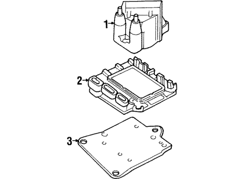 10472748 GM Ignition Coil