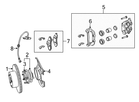 92147147 GM Overhaul Kit