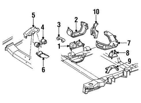 10199229 GM Torque Strut