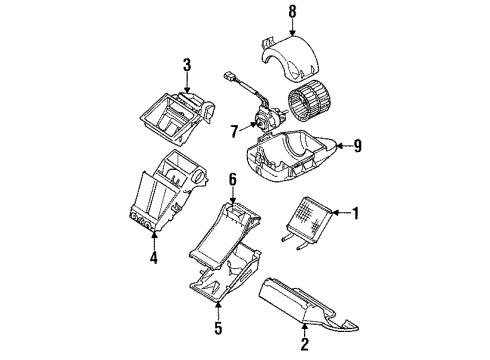 3059812 GM Heater Core