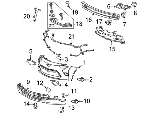 GM 11546499 Center Brace Nut 11546499 GM Center Brace Nut
