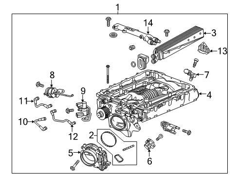 GM 12718831 Boost Actuator 12718831 GM Boost Actuator